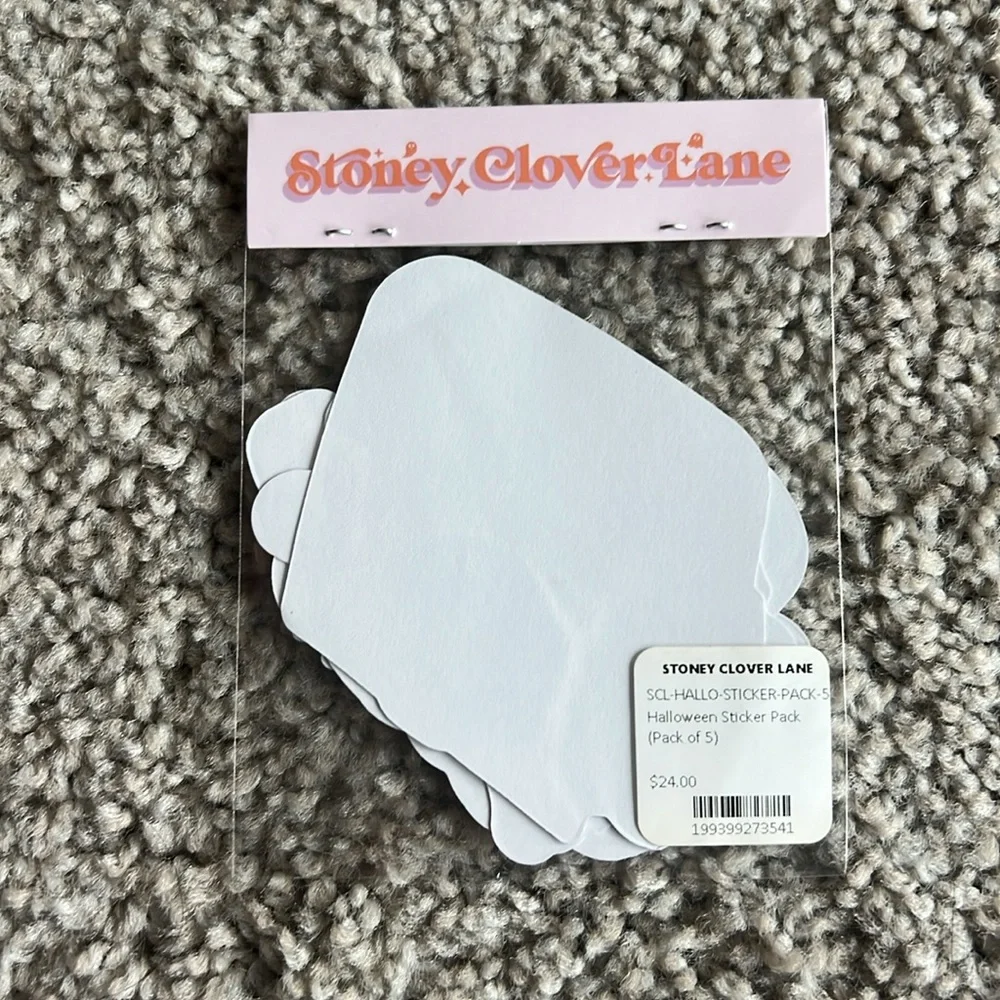 SCL Halloween sticker set - stoney clover lane